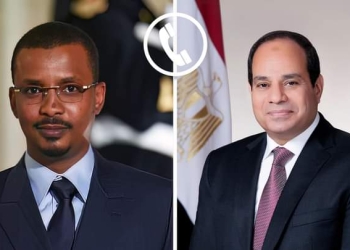 الرئيس السيسى  يهنئ الرئيس التشادى بفوزه في الانتخابات الرئاسية