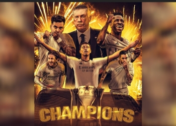 ريال مدريد بطل الليجا 2023/24 بعدما سحق جيرونا نادي برشلونة