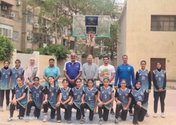 زيارة المشرف الفنى لكرة السلة لمشروع المركز القومي للبطل الأوليمبي بالقليوبية