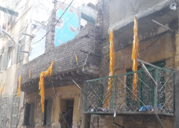 حملات مكبرة لإزالة الخطورة الداهمة من 4 عقارات بالإسكندرية آيلة للسقوط