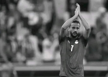 اللاعبين يشيعون جثمان زميلهم أحمد رفعت ببلدته في كفر الشيخ