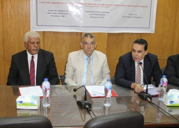 “الزراعة” و”أكساد” ينظمان ورشة عمل تدريبية حول زراعة أصناف القمح تحت ظروف الأراضى الملحية
