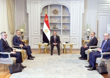 الرئيس السيسي يستقبل وزير خارجية تركيا والوفد المرافق له