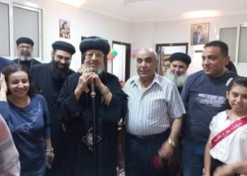 الأنبا مرقس يفتتح دار مريم للمغتربات