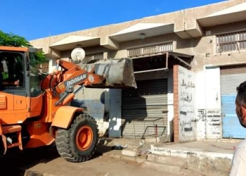 محافظ الإسماعيلية يتابع حملة إزالة التعديات والإشغالات بسوق الحرفي …