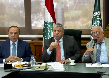 لبنان تكرم حسن عبدالعزيز وعلي السنافي وتشيد بدورهما في تطوير صناعة المقاولات العربية