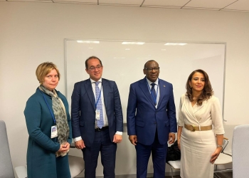 وزير المالية فى لقائه مع الأمين التنفيذي للجنة الأمم المتحدة الاقتصادية لإفريقيا على هامش «اجتماعات واشنطن»: