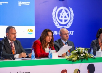 خلال المنتدى الحضري: وزيرة التنمية المحلية تشارك في جلسة تمكين المجتمعات المحلية والقطاع الخاص كعوامل نشطة في التنمية الاقتصادية