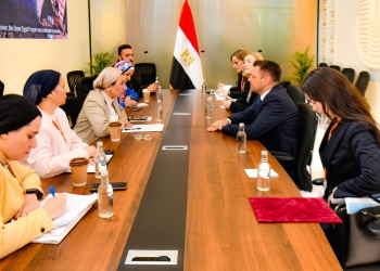 وزيرة البيئة تلتقي نائب رئيس الوزراء ووزير البيئة لجمهورية سلوفاكيا