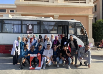 الإتحاد المصري لطلاب الصيدلة يطلق حملة للتبرع بالدم دعماً لرؤية مصر 2030