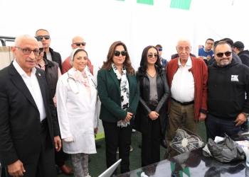 في مستهل زيارتها لشمال سيناء.. وزيرة التنمية المحلية تشهد إطلاق القافلة الطبية الشاملة بمركز شباب شهداء الروضة