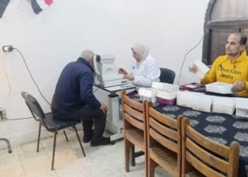 استمرار القوافل الطبية بمراكز شباب القليوبية  بالتعاون مع جامعة بنها