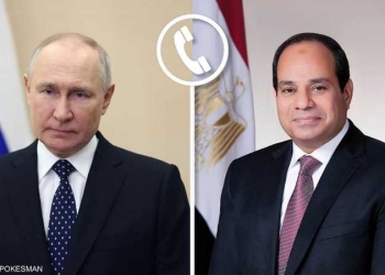 السيسي وبوتين يؤكدان على الاهتمام المتبادل بمواصلة تعزيز العلاقات الودية بين روسيا ومصر