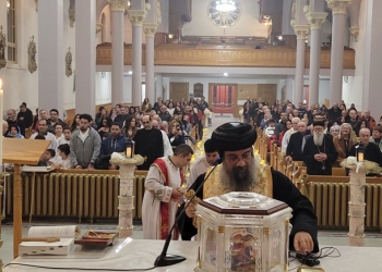 الأنبا بولس يفتتح كنيسة جديدة باسم القديسين مكسيموس وديماديوس في كندا