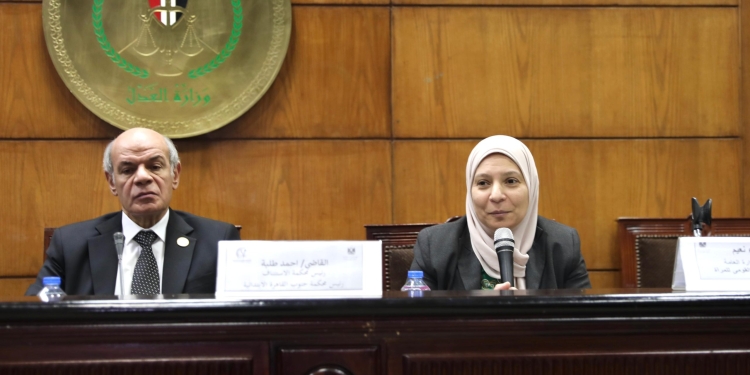 القومى للمرأة ينظم اليوم التعريفى الأول لموظفات وموظفى محكمة جنوب القاهرة الابتدائية حول مناهضة العنف ضد المرأة