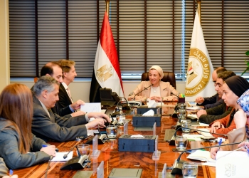 وزيرة البيئة تبحث مع الممثل المقيم لبرنامج الأمم المتحدة الإنمائي  التعاون الثنائي في تنفيذ المشروعات الاستراتيجية الحالية  والمستقبليه