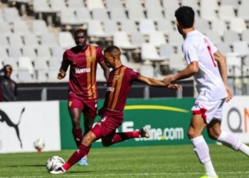 نهاية الشوط الأول بين الزمالك وستيلينبوش