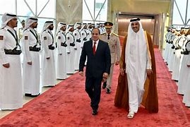 الرئيس “السيسي” يغادر إلى الكويت بعد زيارة ناجحة إلى قطر