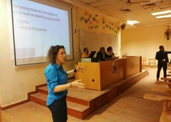 جامعة بنها تستقبل وفد جامعة بانونيا بدولة المجر