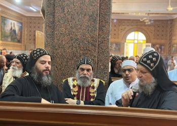 احتفالات عيد “الأنبا باخوميوس” بديره بحاجر إدفو