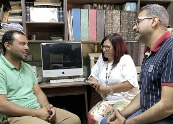 الرحالة عمرو سليم على خطى العائلة المقدسة بدراجته الهوائية