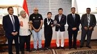وزير الشباب يستقبل بطل العالم في الشطرنج عبدالرحمن سامح