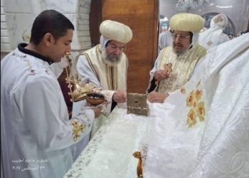 مارجرجس بميت دمسيس تحتفل بعيد تكريسها