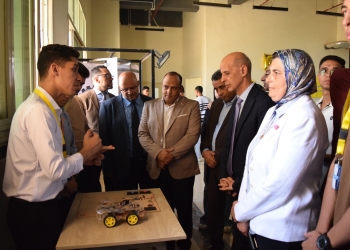 رئيس جامعة بني سويف الأهلية يشهد فعاليات اليوم التعريفي بكلية الهندسة