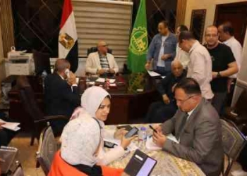 محافظ القليوبية يعقد اللقاء الجماهيري الاسبوعي بمدينة قليوب