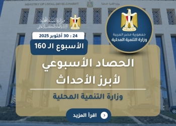 بالإنفوجراف “التنمية المحلية × أسبوع”