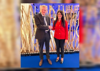 خلال فعاليات منتدى البوابة العالمية ببروكسل.. وزيرة التخطيط والتنمية تبحث مع نائب رئيس البنك الآسيوي (AIIB) تطوير العلاقات المشتركة بين الجانبين