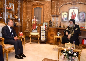 وزير الخارجية يهنئ قداسة البابا تواضروس الثاني بمناسبة عيد الميلاد المجيد