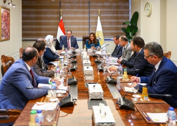 وزيرة التنمية المحلية تبحث مع رئيس الجهاز المركزي للتنظيم والإدارة تحديث الهياكل التنظيمية