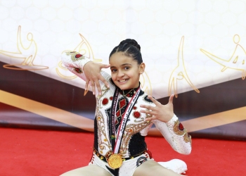 “أن” ..نجمة تلمع فى سماء “الجمباز”..وتحصد الميداليات “صور”