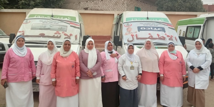 فحص أكثر من 1100حالة وتقديم 3200 خدمة طبية مجانية “خلال يومين” لأهالي قرية العُجرة ضمن مبادرة “حياة كريمة”