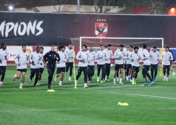 الأهلي يستأنف تدريباته استعداداً لمواجهة سموحة في الدوري