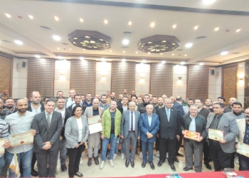 نقابة المهندسين تكرم خريجي الدفعة السابعة من برنامج إدارة المشروعات PMP