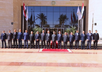 وزير العدل يستقبل النائب العام لتهنئته بتولي مهام منصبه