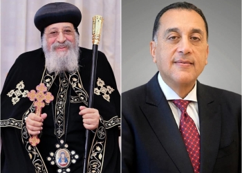 البابا تواضروس يهنئ رئيس الوزراء بعيد الفطر