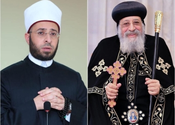 البابا تواضروس يهنئ وزير الأوقاف بعيد الفطر المبارك