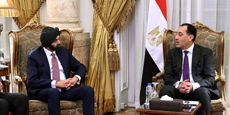 مدبولي يشيد بالدعم المقدم من البنك الدولي لتحقيق الإصلاح الاقتصادي والهيكلي