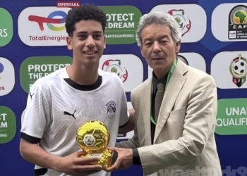 بعد فوز ناشئين مصر على تونس.. دانيال تامر يحصد جائزة احسن لاعب