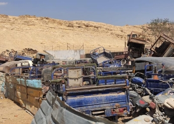 وزيرة التنمية المحلية والبيئة تعلن بدء إخلاء حضانة إيواء السيارات المتحفظ عليها من مدخل محمية وادي دجلة بالمعادي إلي مقبرة سيارات التبين