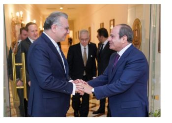 الرئيس السيسي يستقبل مسعد بولس كبير مستشاري ترامب