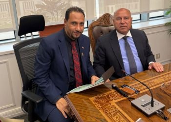 “جرجس لاوندى” يلتقى مع الفريق كامل الوزير لمناقشة خطة تطوير المسافة من المنيب حتى المريوطية