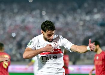 الزمالك يتقدم على اتحاد العاصمة في الشوط الأول