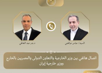 عراقجي لعبد العاطي: نعوّل على مصر لدعم الاتفاق وضمان استدامته