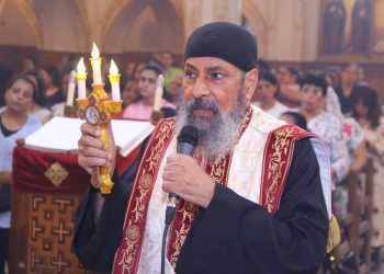 وسط أجواء روحانية مبهجة.. كنيسة رئيس الملائكة ميخائيل بأم المصريين تحتفل بنهضته السنوية