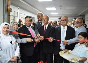 رئيس جامعة بني سويف يفتتح أعمال توسعات وتطوير قسمي الصدرية وجراحة الأوعية الدموية بالمستشفى الجامعي