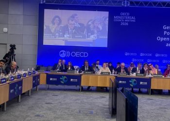 خلال فعاليات أعمال اجتماع مجلس منظمة التعاون الاقتصادي والتنمية بباريس..